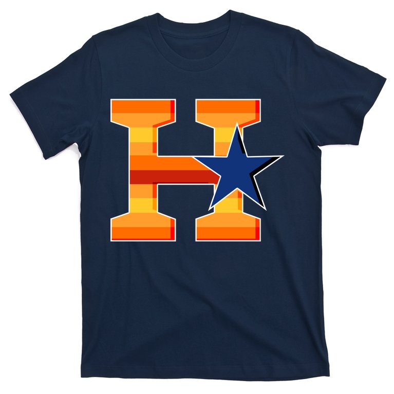 Houston Baseball H Star Logo T-Shirt