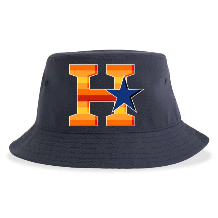 Houston Baseball H Star Logo Sustainable Bucket Hat