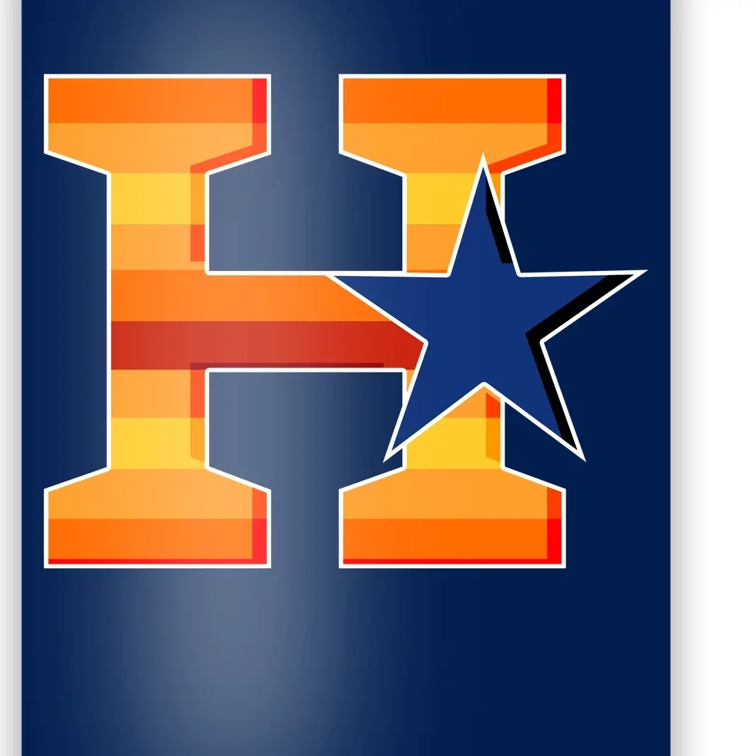 Houston Astros Circle Star logo T shirt