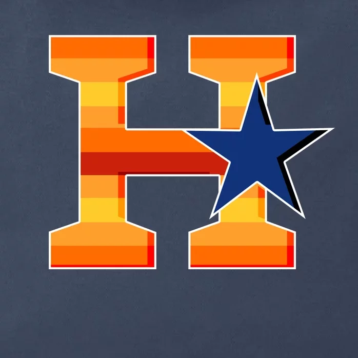 Houston Baseball H Star Logo Zip Tote Bag