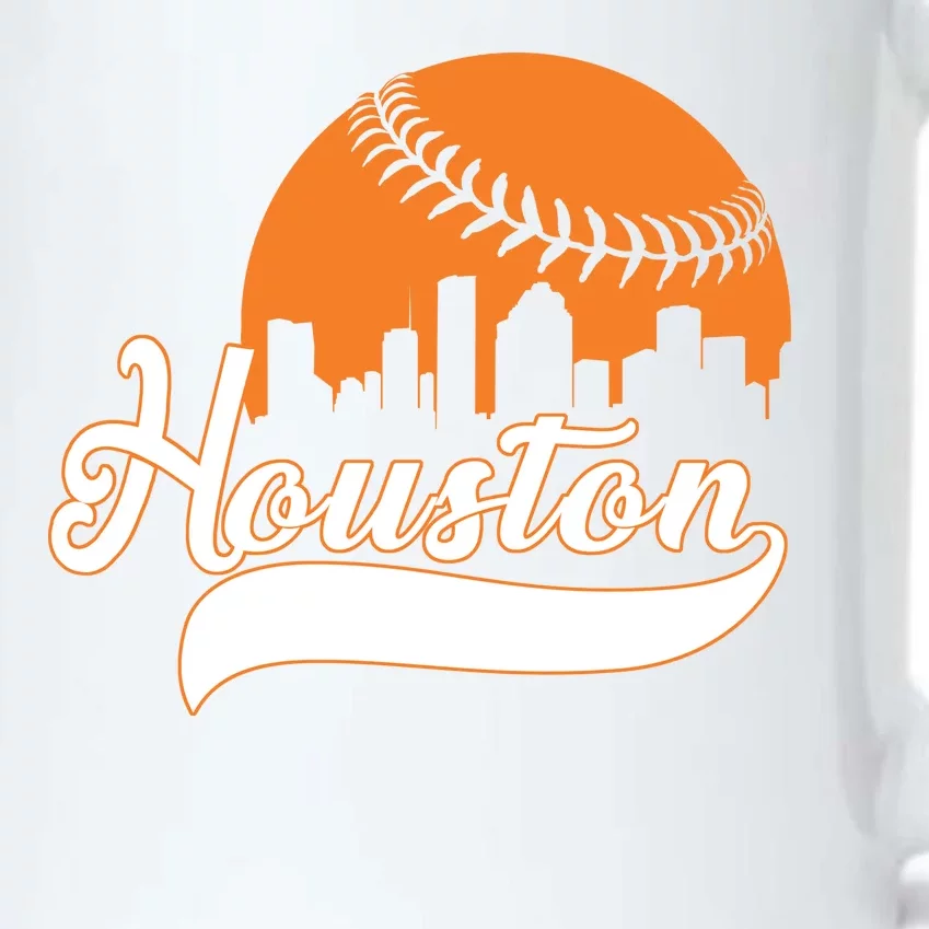 Houston Baseball Team City Black Color Changing Mug