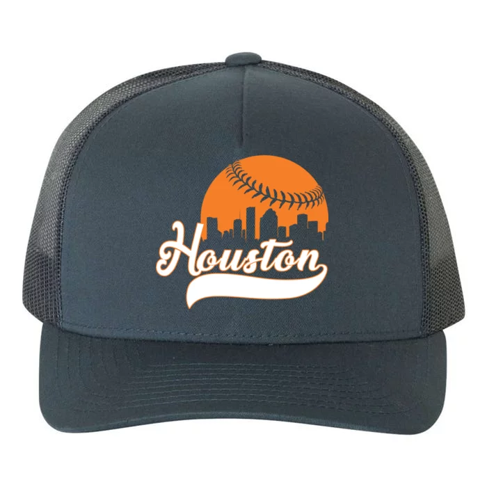 Houston Baseball Team City Yupoong Adult 5-Panel Trucker Hat