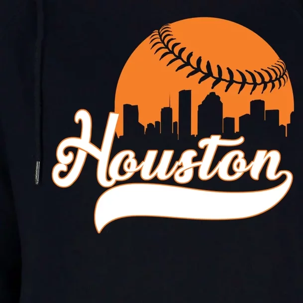 Houston Baseball Team City Womens Funnel Neck Pullover Hood