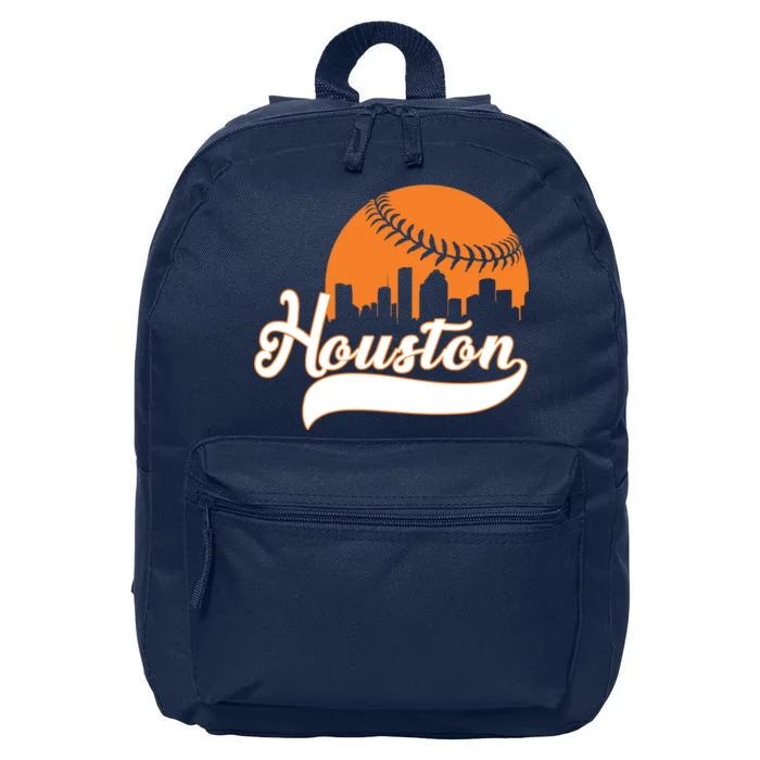 Houston Baseball Team City 16 in Basic Backpack