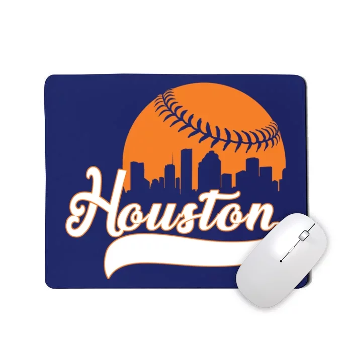 Houston Baseball Team City Mousepad