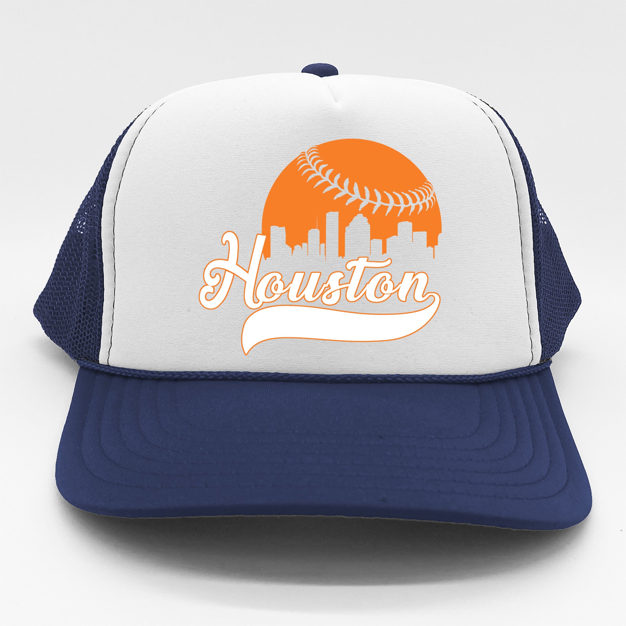 Hou Orange Trucker Hat