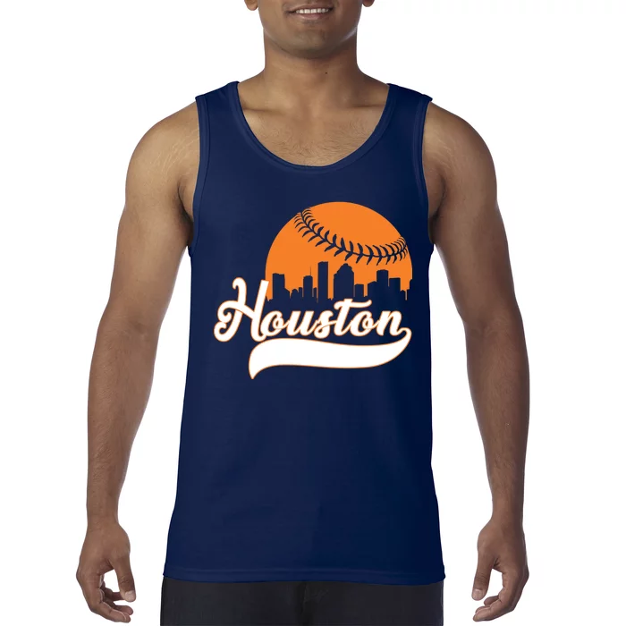 Houston Baseball Team City Tank Top