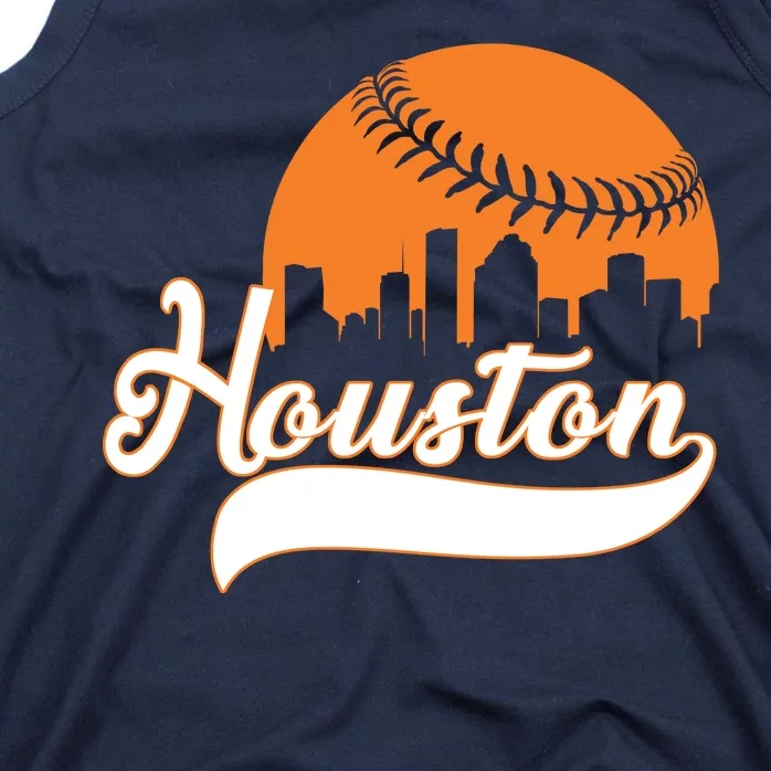 Houston Baseball Team City Tank Top