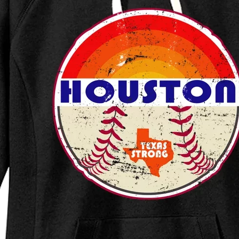 Houston Baseball Texas Strong Women's Fleece Hoodie