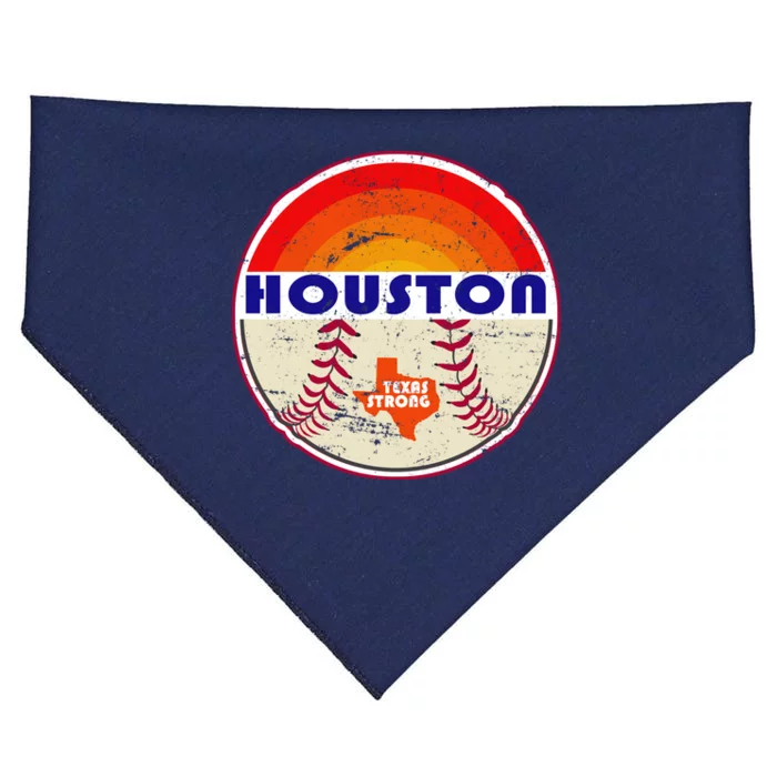 Houston Baseball Texas Strong USA-Made Doggie Bandana