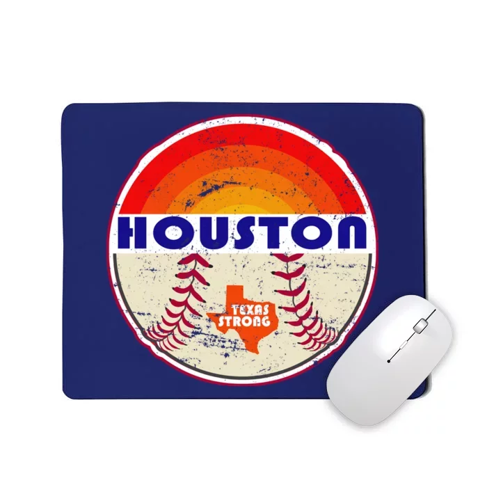 Houston Baseball Texas Strong Mousepad