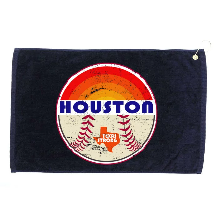 Houston Baseball Texas Strong Grommeted Golf Towel