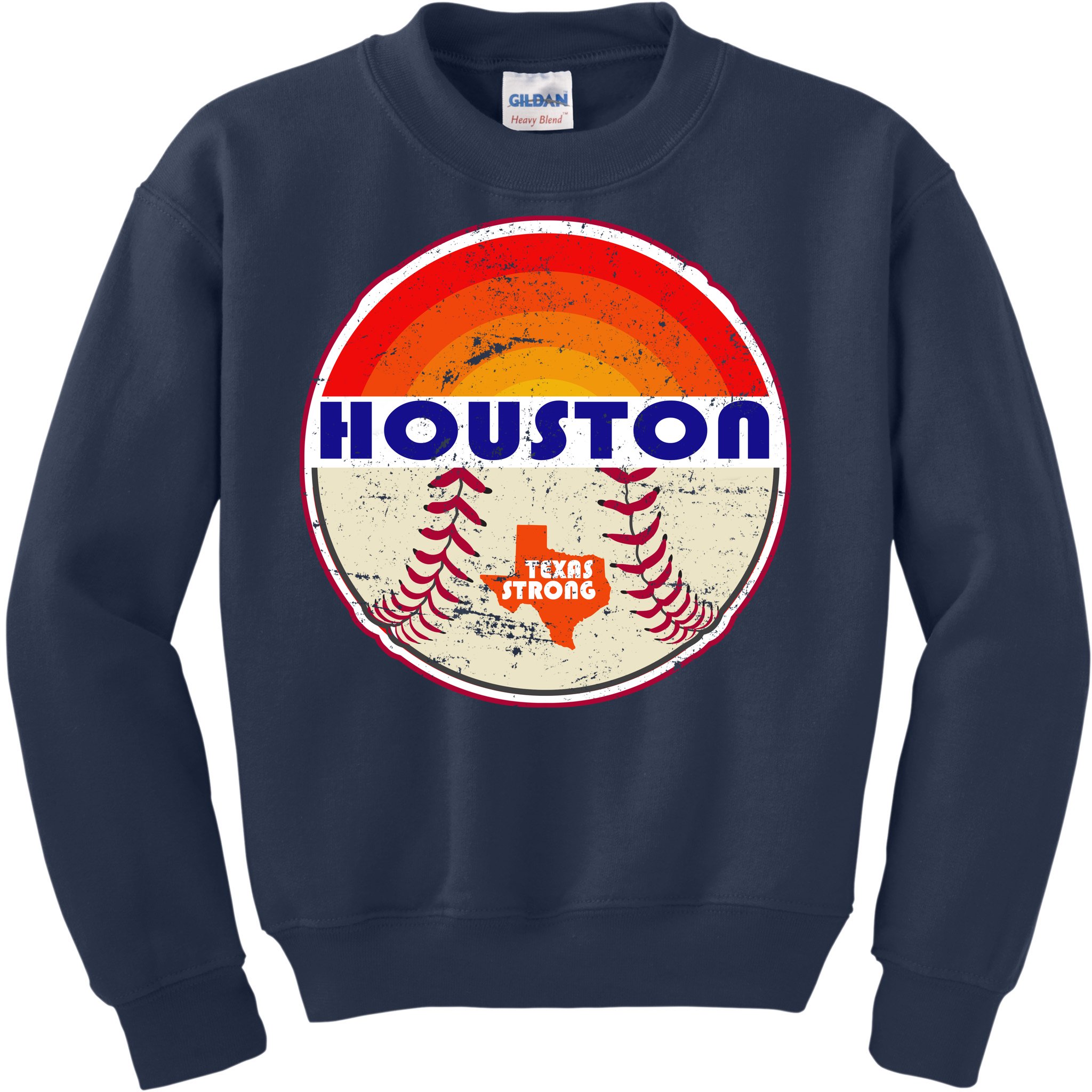 Teeshirtpalace Astros Baseball Vintage Long Sleeve Shirt