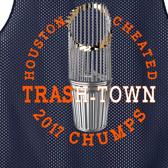 Houston Cheated Trash-Town 2017 Chumps Mesh Reversible Basketball Jersey Tank