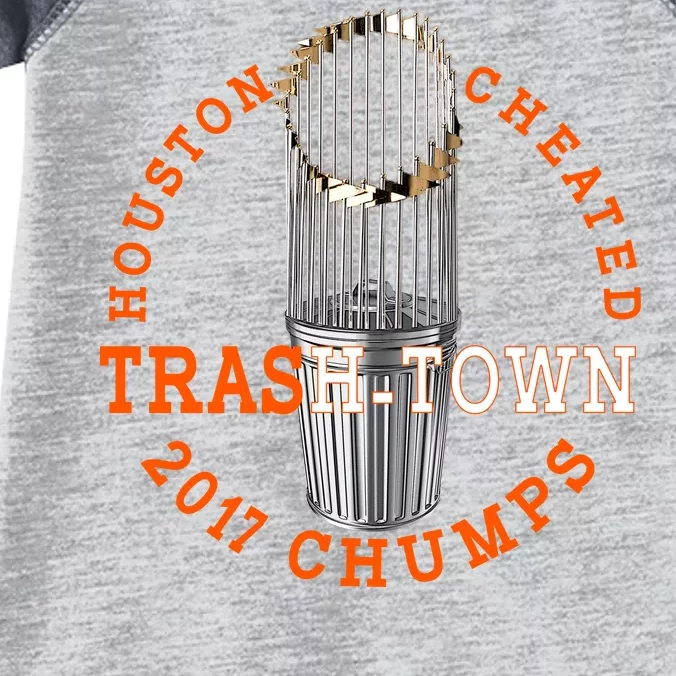 Houston Cheated Trash-Town 2017 Chumps Infant Baby Jersey Bodysuit