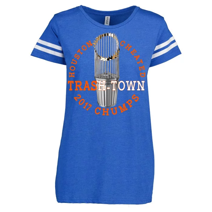 Houston Cheated Trash-Town 2017 Chumps Enza Ladies Jersey Football T-Shirt