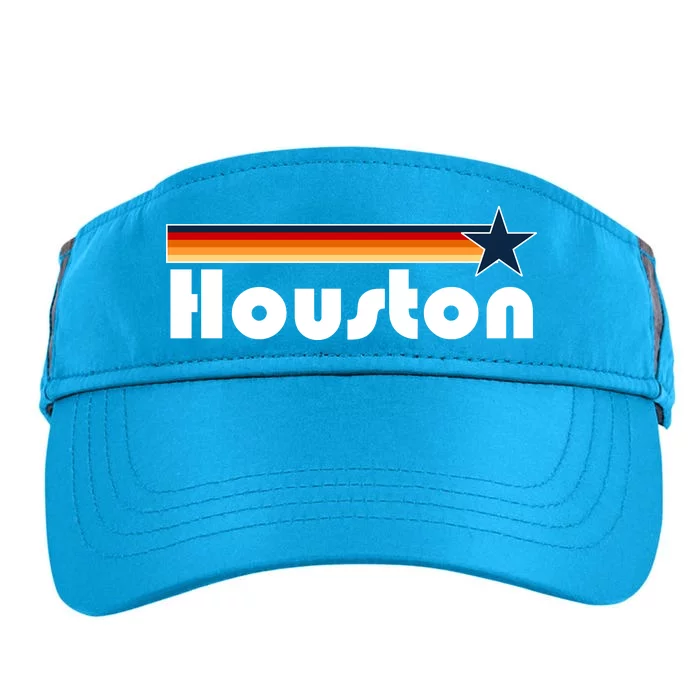 Houston Texas Baseball Colors Logo Adult Drive Performance Visor