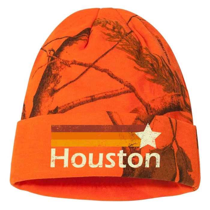 Houston Texas Vintage Star Logo Kati - 12in Camo Beanie