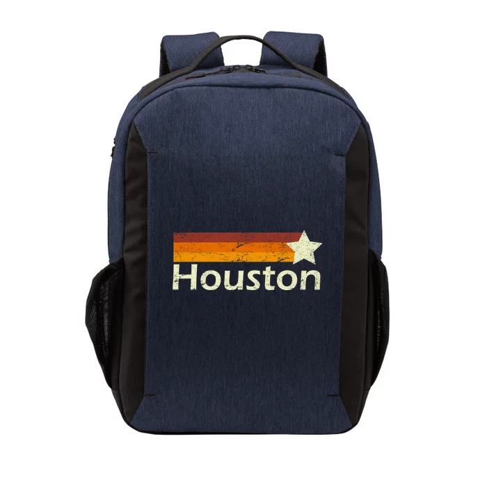 Houston Texas Vintage Star Logo Vector Backpack | TeeShirtPalace