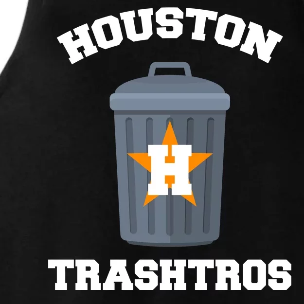 Houston Trashros Ladies Tri-Blend Wicking Tank