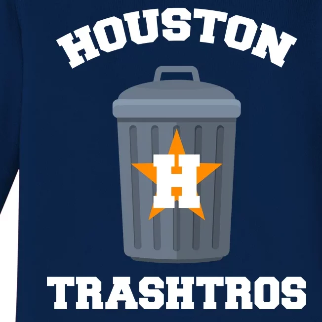 Houston Trashros Baby Long Sleeve Bodysuit