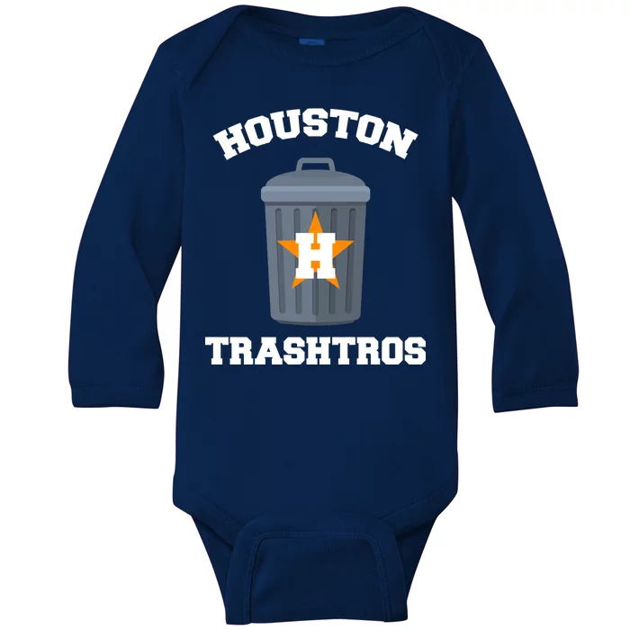 Houston Trashros Baby Long Sleeve Bodysuit