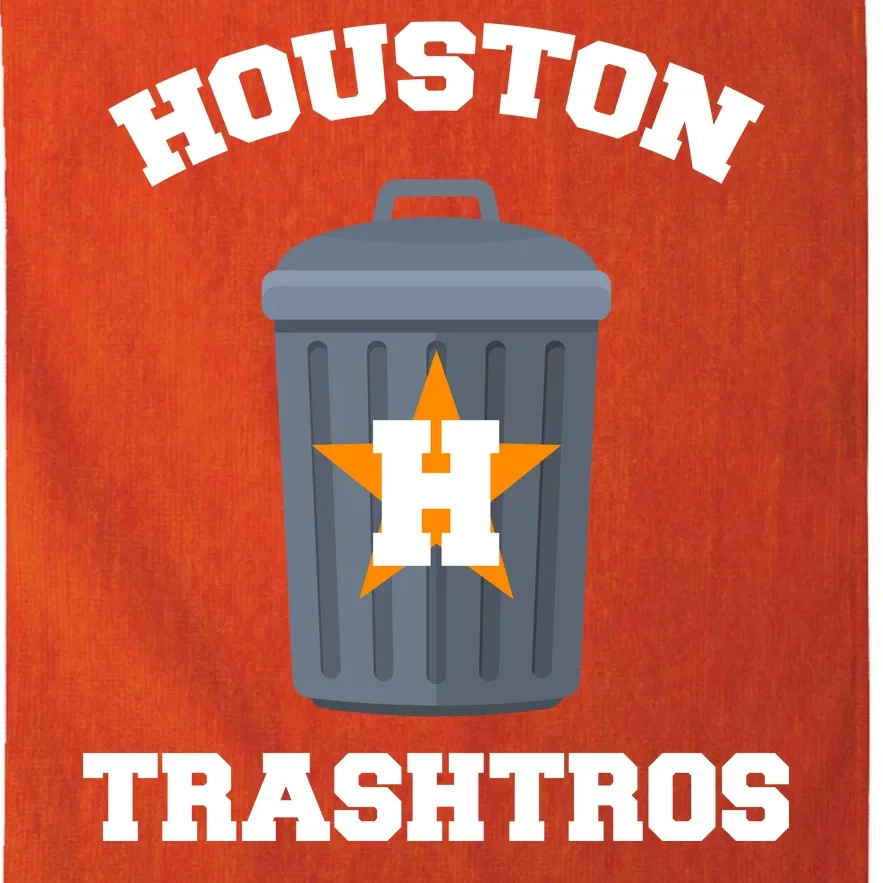 Houston Trashros Platinum Collection Golf Towel