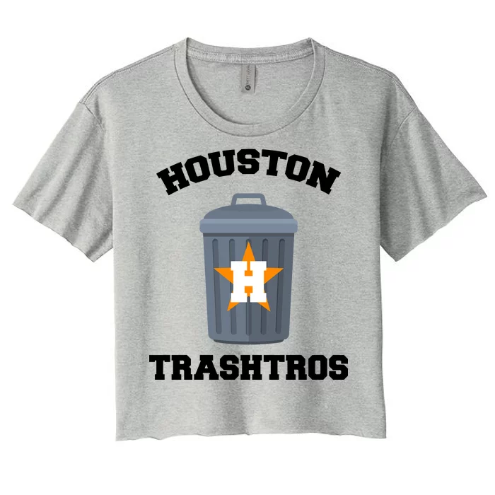 Houston Trashros Women's Crop Top Tee