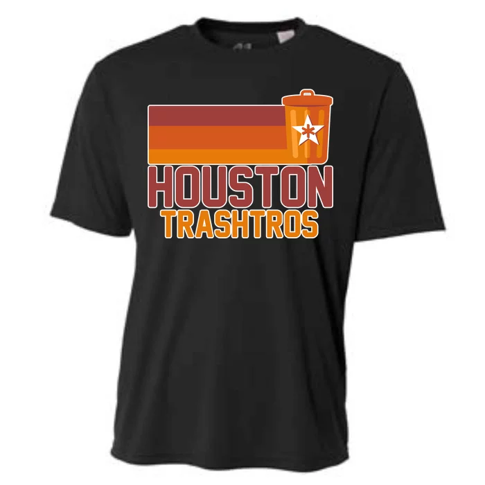 Houston Trashtros Controversy Cooling Performance Crew T-Shirt