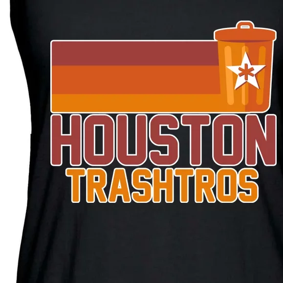 Houston Trashtros Controversy Ladies Essential Flowy Tank