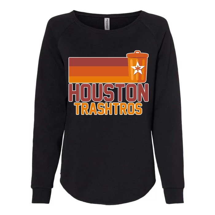 Houston Trashtros Controversy Womens California Wash Sweatshirt