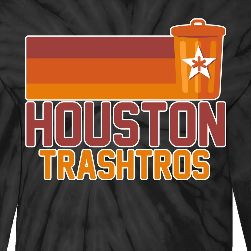 Houston Trashtros Controversy Tie-Dye Long Sleeve Shirt