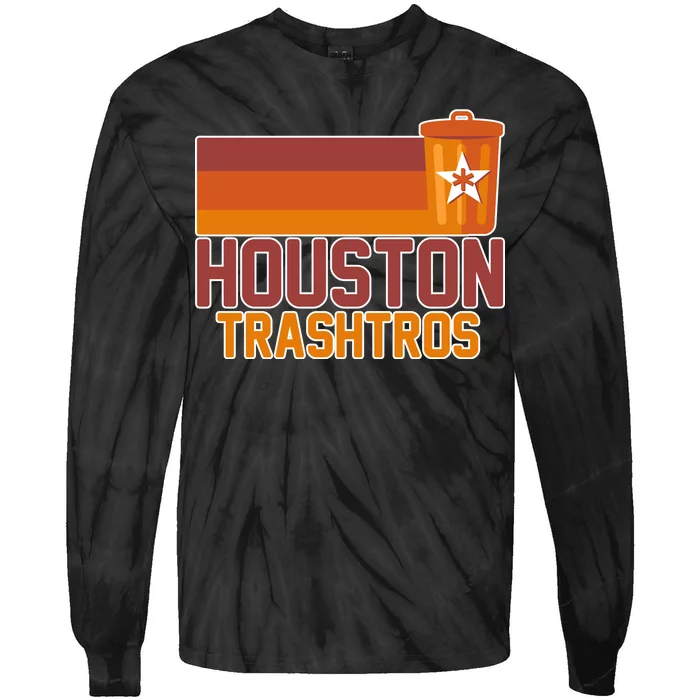 Houston Trashtros Controversy Tie-Dye Long Sleeve Shirt