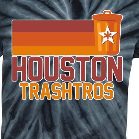 Houston Trashtros Controversy Kids Tie-Dye T-Shirt