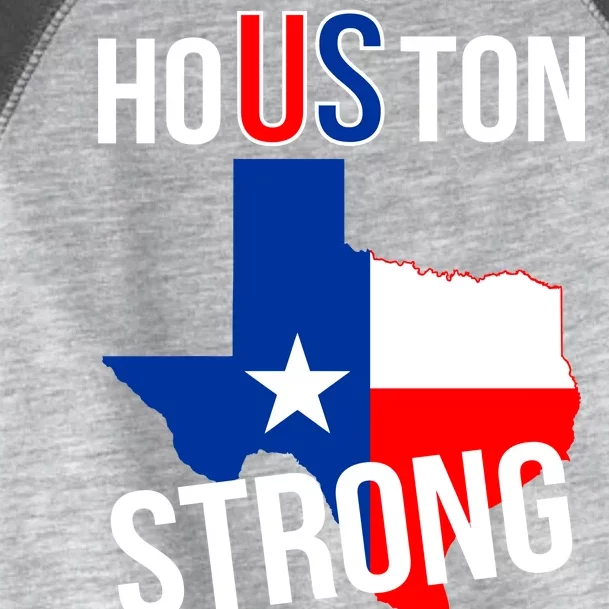 Houston US Strong Texas State Flag Toddler Fine Jersey T-Shirt