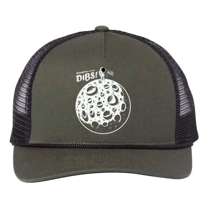 Houston We Have Dibs Retro Rope Trucker Hat Cap