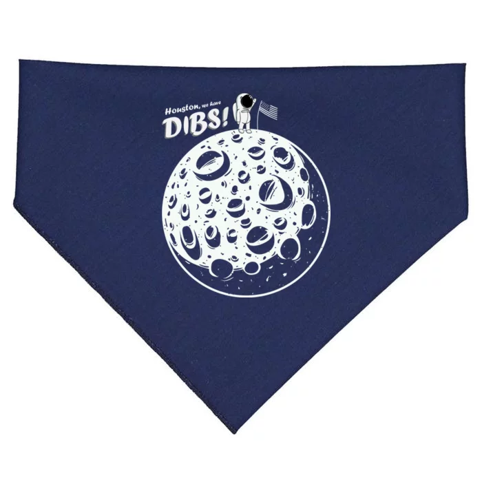 Houston We Have Dibs USA-Made Doggie Bandana