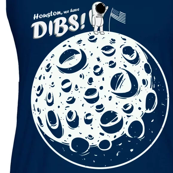 Houston We Have Dibs Ladies Essential Flowy Tank