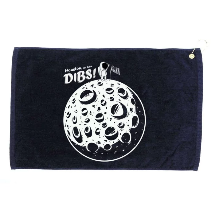 Houston We Have Dibs Grommeted Golf Towel