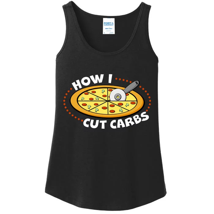 How I Cute Carbs Ladies Essential Tank