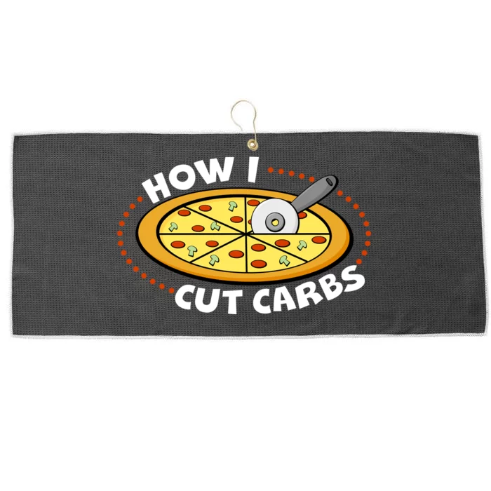 How I Cute Carbs Large Microfiber Waffle Golf Towel