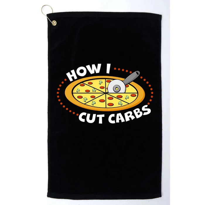 How I Cute Carbs Platinum Collection Golf Towel