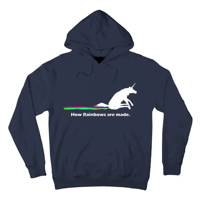 How Rainbows Are Made Unicorn Tall Hoodie