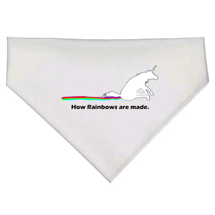 How Rainbows Are Made Unicorn USA-Made Doggie Bandana