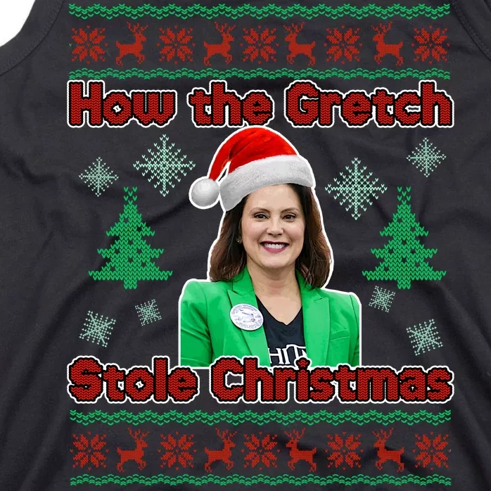 How The Gretch Stole Christmas Ugly Christmas Sweater Tank Top