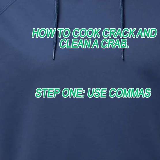 How To Cook Crack And Clean A Crab Use Commas Performance Fleece Hoodie