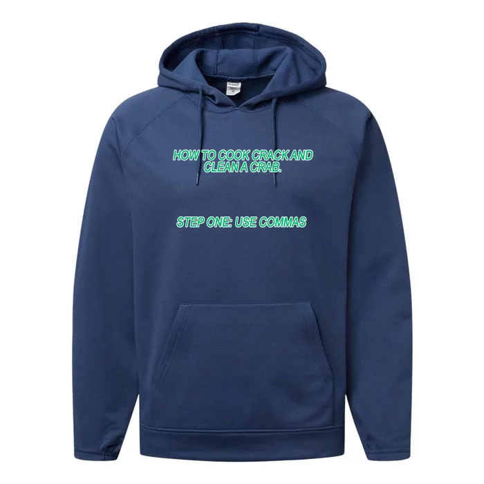 How To Cook Crack And Clean A Crab Use Commas Performance Fleece Hoodie