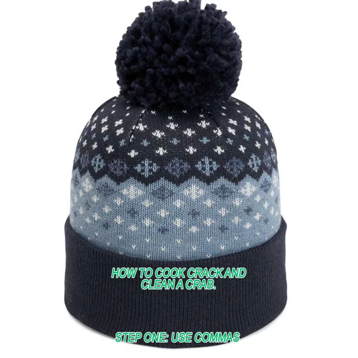 How To Cook Crack And Clean A Crab Use Commas The Baniff Cuffed Pom Beanie