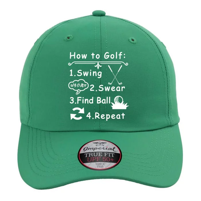 How To Golf Funny The Original Performance Cap