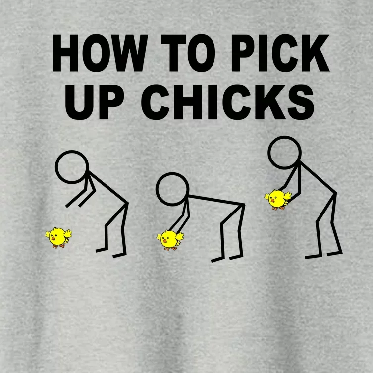 How To Pick Up Chicks Women's Crop Top Tee